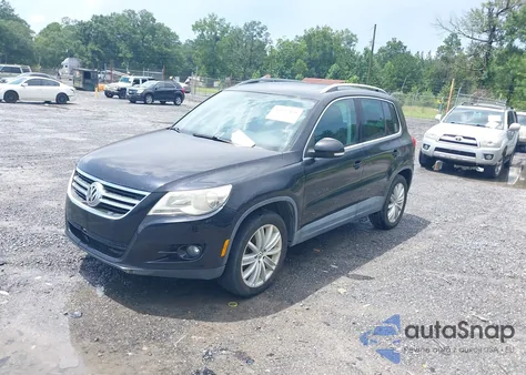 2011 Volkswagen Tiguan Se from USA, damaged, VIN WVGAV7AX2BW549477
